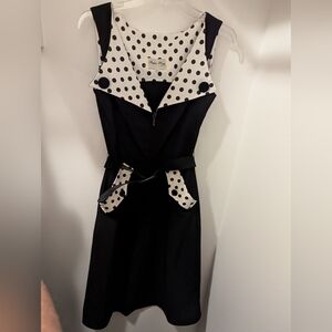Sleeveless Black Summer Dress
